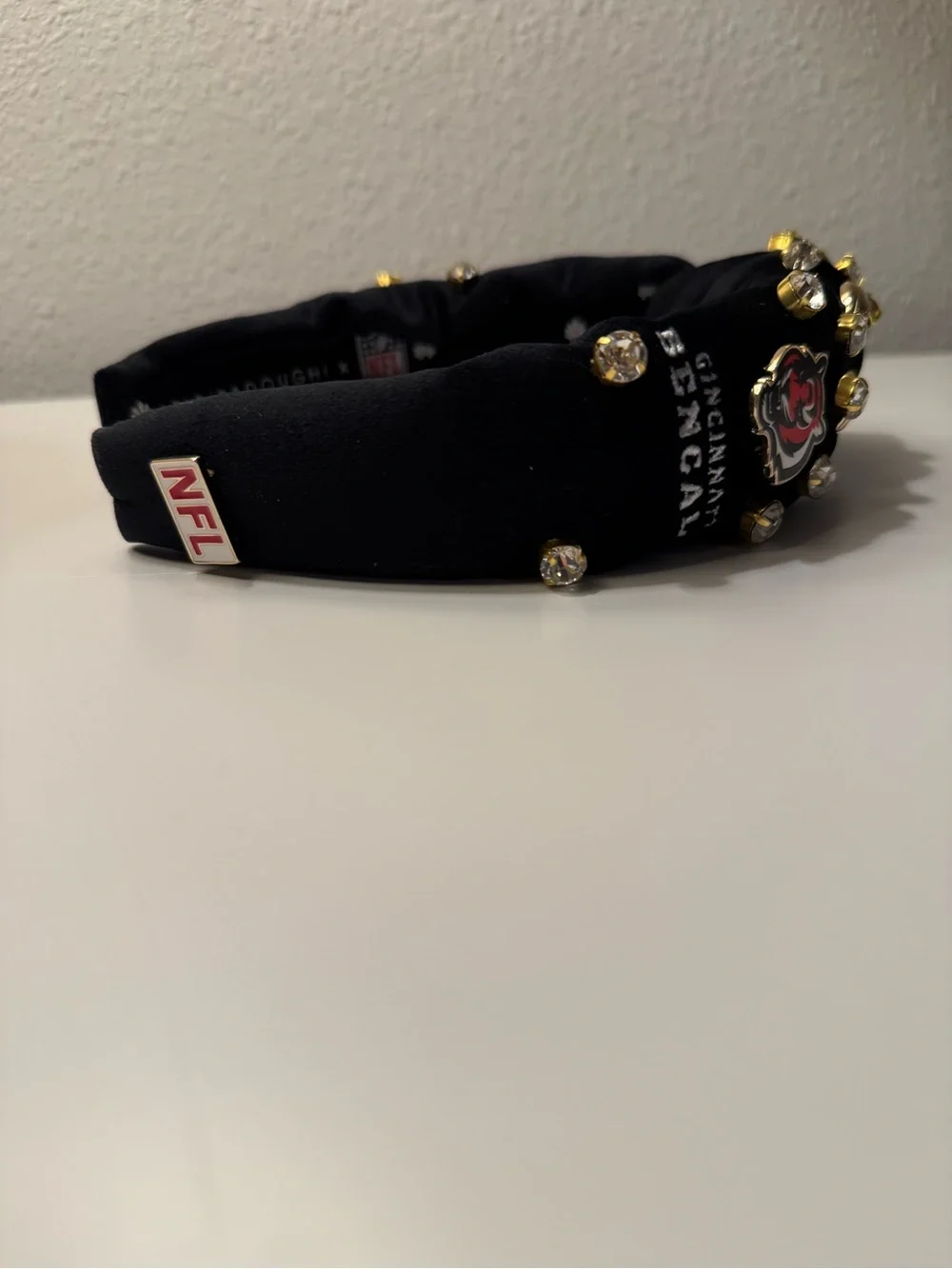 Lele Sadoughi Cincinnati Bengals Knotted headband